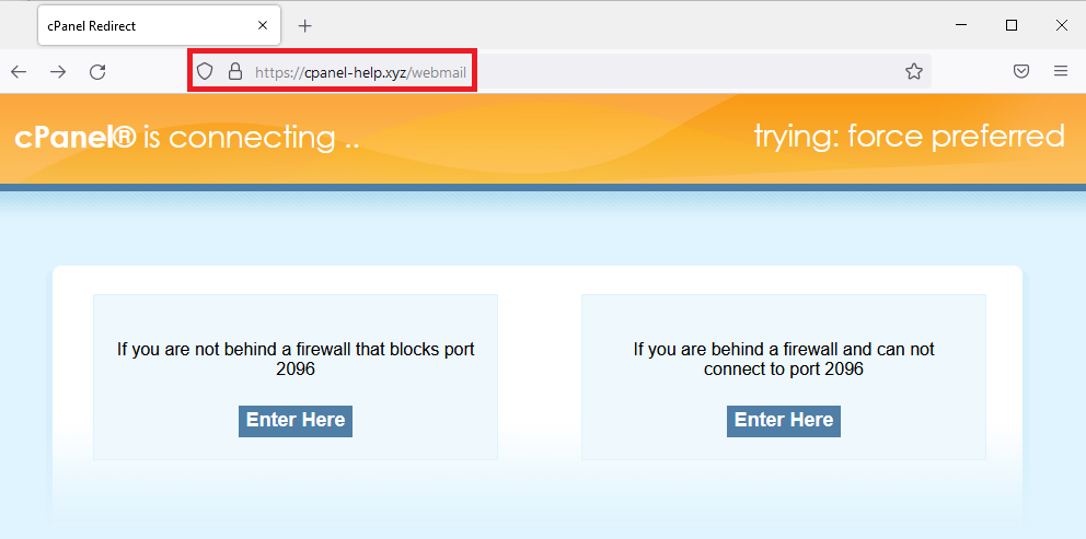 cpanel port