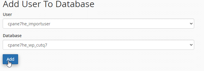 Importing Mysql Database Using Ssh Command Line Cpanel Help 5821